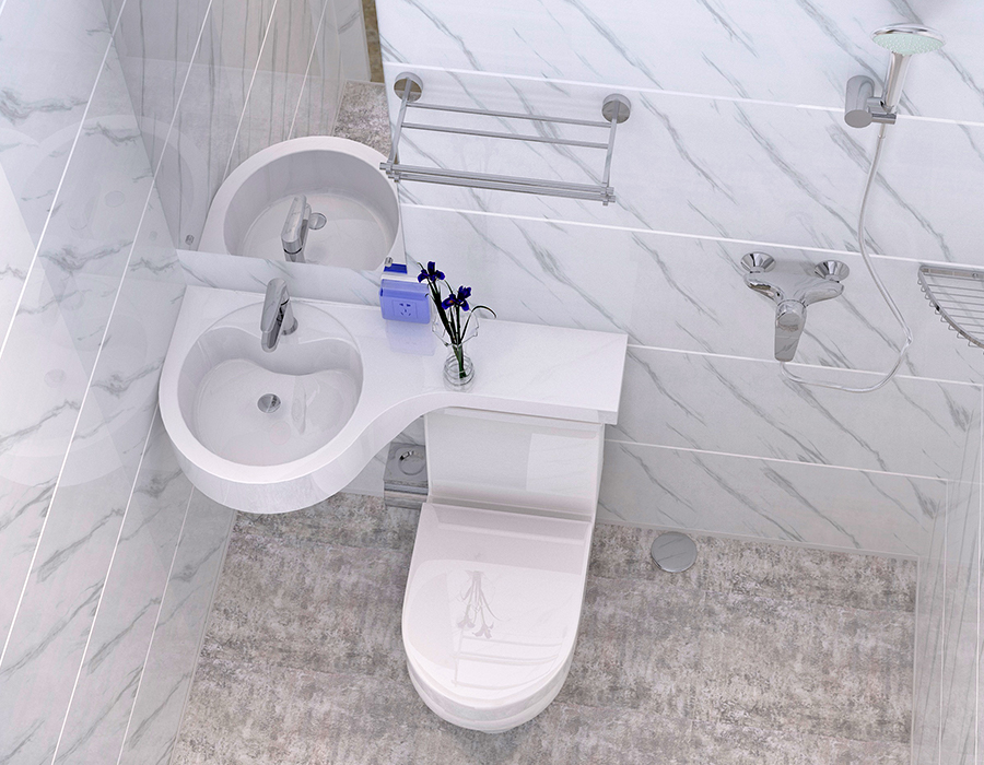 Modular Integrated Latrina pro Nursing Homes