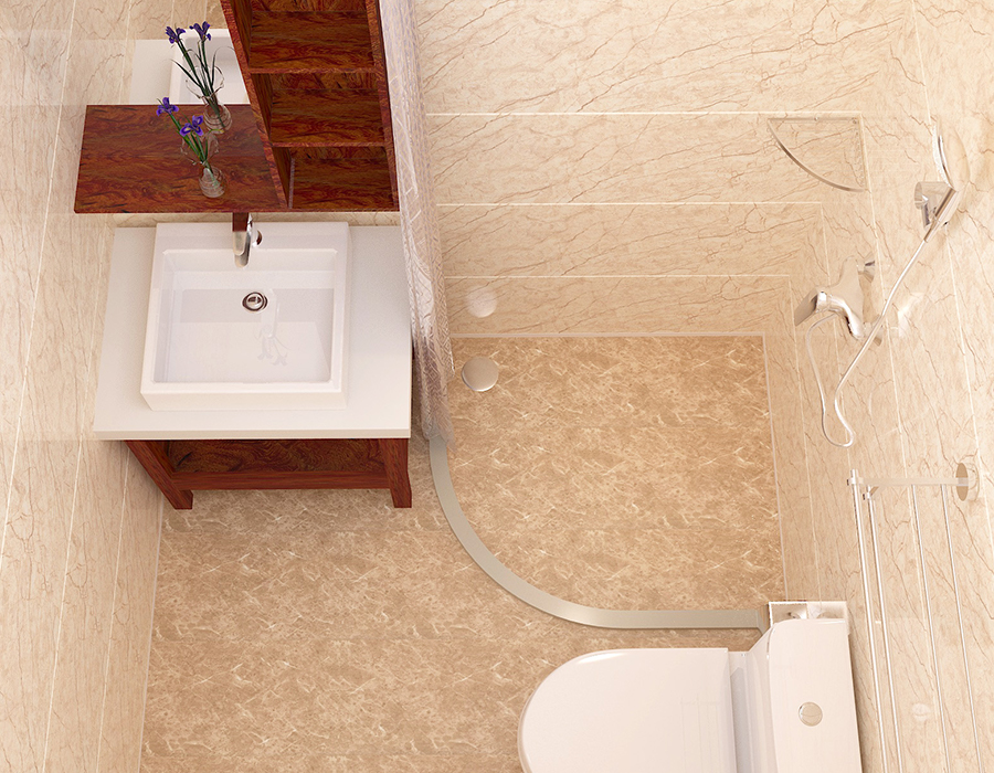 Velox-Instrue Modular Latrina Featuring PEC Resina Fibra Inner Panels