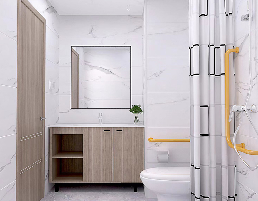 All-Panel PEC Resina Fibre Modularis Bathroom