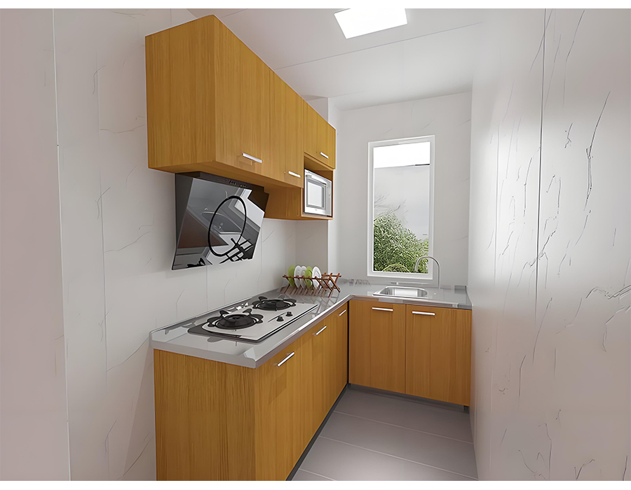 PEC Wall Panel Prefabricata Kitchen Pods