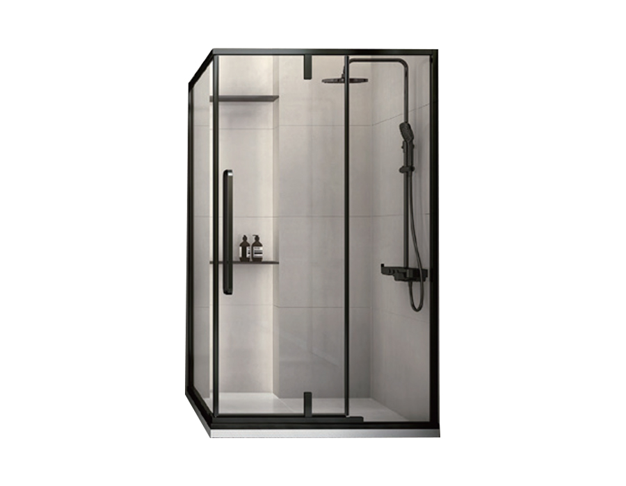 Metallum Frame Simple Prefab Shower Room/Shower Partition Room