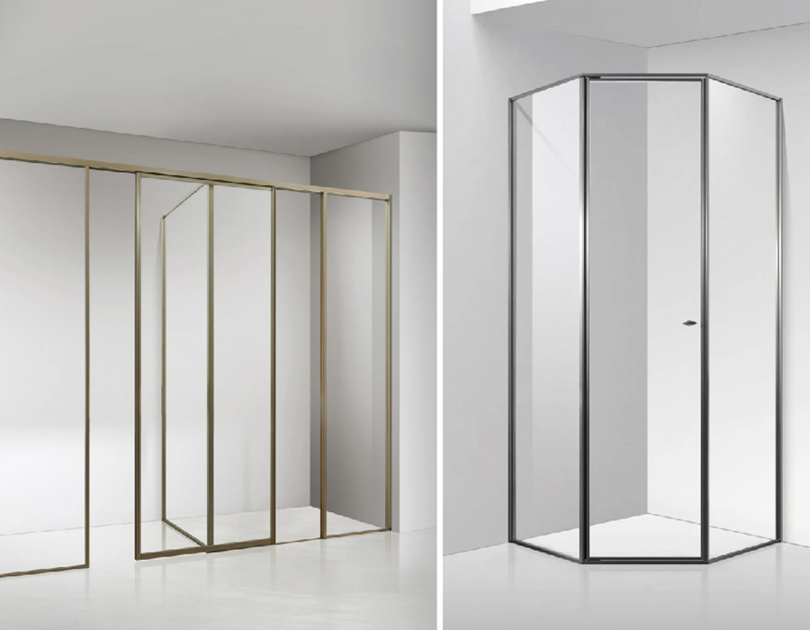 Metallum Frame Simple Prefab Shower Room/Shower Partition Room