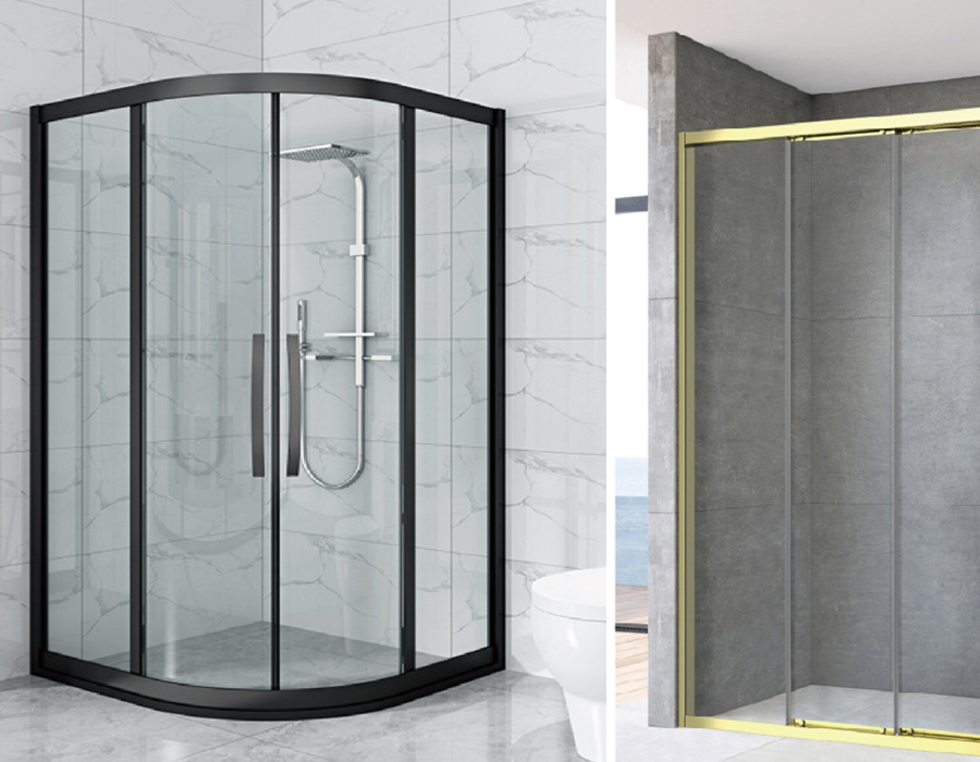 Metallum Frame Simple Prefab Shower Room/Shower Partition Room
