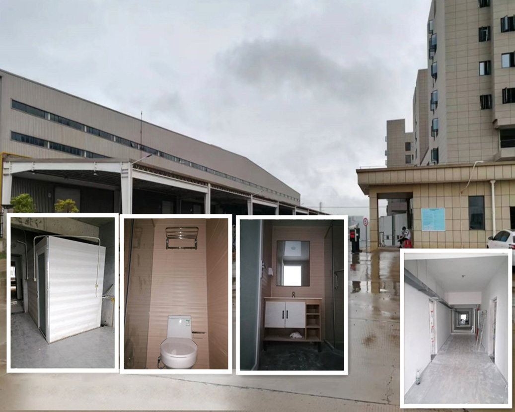 Wuhan virgam dormitorium totum balneo utitur Kounor series productorum